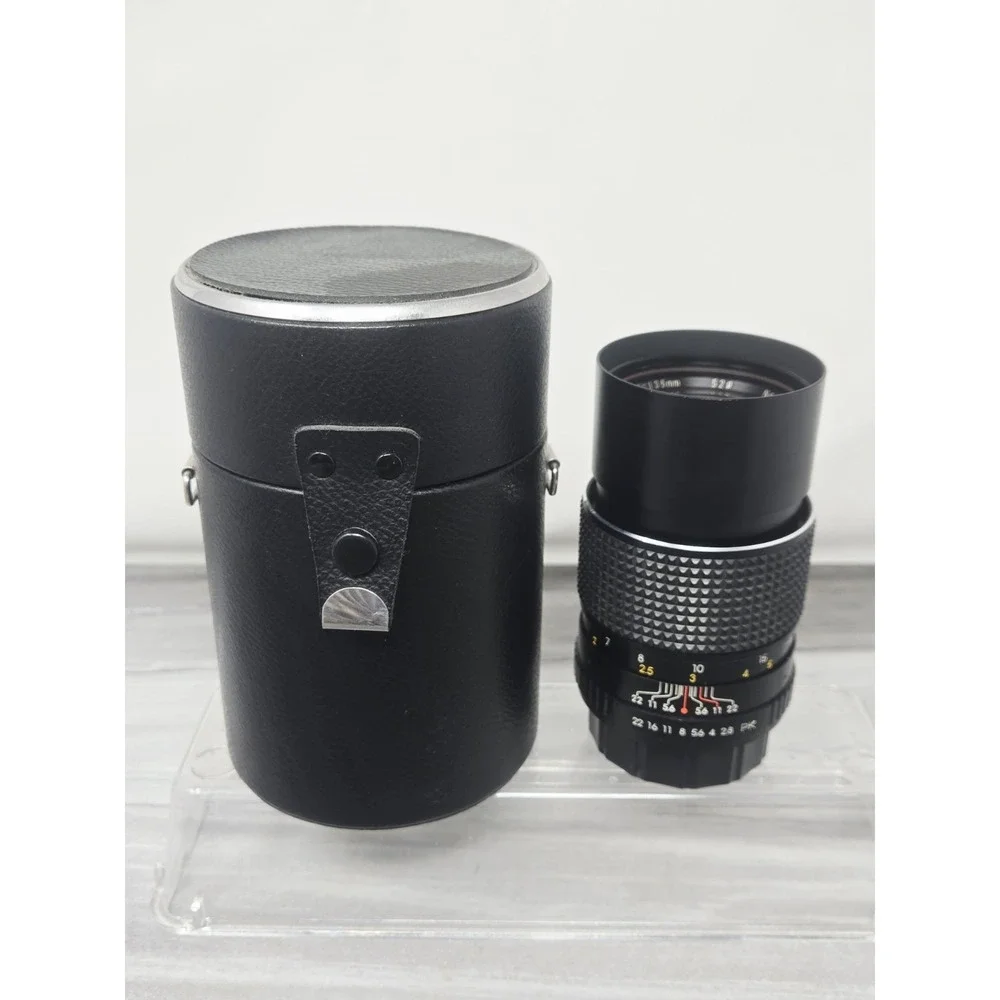 Vintage Sears Multicoated 1:2.8. 35mm‎ Lens Model 202.737370 With Case